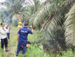 PT SBP Bantah, Air Limbah PKS Tidak Ada Mencemari Parit Lahan Masyarakat