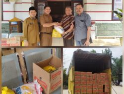 PT Arara Abadi Salurkan 500 Paket Sembako Buat Warga Terdampak Bajir Di Kabupaten Pelalawan