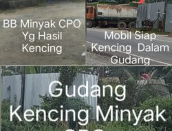 Gudang Penampungan Minyak CPO Meraja Lela Diduga Dibikigi KTA” Wartawan Todong – todong !!!