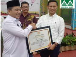 PT Musim Mas Terima Reward Dari Pemda Pelalawan