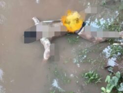 Penemuan Mayat Laki Laki Di Batang kuantan Desa Pulau Rengas Kuansing