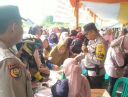 Gelar Operasi Pasar, Stand Pasar Murah Disperindagsar Rohil di Serbu Ribuan Warga
