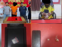 Pengungkapan Tindak Pidana Narkotika Jenis Shabu oleh Tim Mata Elang Sat Res Narkoba Polres Kuansing