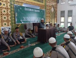 Polres Kuansing Gelar Ceramah Agama Menyambut Hari Raya Idul Adha 1445 H/2024 M