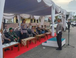Polres Kuansing Gelar Apel Pengamanan Malam Takbiran Hari Raya Idul Adha 1445 H Tahun 2024 di Kabupaten Kuansing