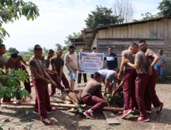Penyembelihan Hewan Kurban di Polres Kuansing Berlangsung Khidmat dan Kondusif