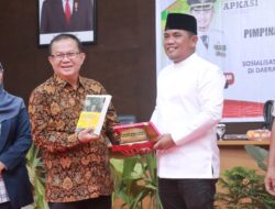 Hadir disosialisasi Program Peningkatan Mutu SDM Di Daerah Dan Program BIE-D  Provinsi Riau, Bupati Zukri sebut, SDM sangat menentukan untuk kemajuan suatu daerah