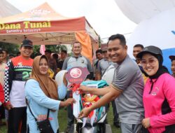 Polres Kuansing Gelar Gerak Jalan Santai, Senam Bersama, dan Fun Bike dalam Rangka Hari Bhayangkara ke-78