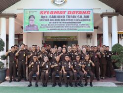 Kejari Pelalawan Sambut Hangat Kunjungan Sekretaris Jaksa Agung Muda Intelijen Kejaksaan Agung RI