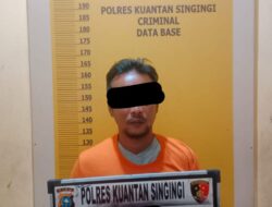 Tim Mata Elang Sat Res Narkoba Polres Kuansing Bekuk Residivis Pengedar Ganja