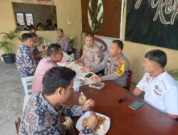 Polres Kuansing Gelar Jum’at Curhat Bersama SPSI Niba Agn Kuansing