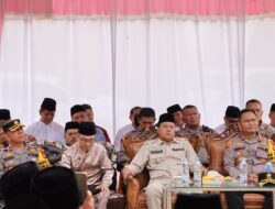 Kapolres Kuansing Bersama Bupati Kuansing Resmikan Bangunan Gedung Polsek Inuman