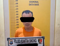 Tim Mata Elang Sat Res Narkoba Polres Kuansing Ungkap Tindak Pidana Narkotika Jenis Shabu