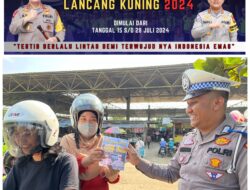Sat Lantas Polres Kuansing Laksanakan Sosialisasi Operasi Patuh Lancang Kuning 2024
