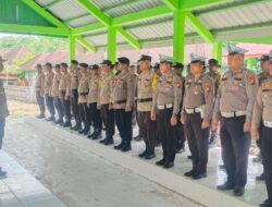 Polres Kuansing Gelar Apel Pengamanan Festival Pacu Jalur Kecamatan Gunung Toar Tahun 2024 Hari Ketiga (Final)