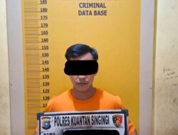 Tim Mata Elang Sat Res Narkoba Polres Kuansing Tangkap Dua Pengedar Shabu di Kuansing