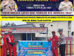 Satgas Preemtif Polres Kuansing Gelar Sosialisasi Ops Patuh Lancang Kuning 2024