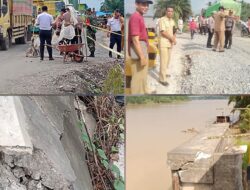 Kades Teluk Sungkai Khawatirkan Jembatan Amblas Jika Terus Di Lewati Mobil Tonase Besar