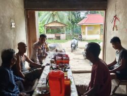 Polsek Jajaran Polres Kuansing Gelar Jumat Curhat Menyerap Aspirasi Masyarakat Guna Menjaga Harkamtibmas