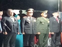 Bupati Suhardiman Amby Apel Kehormatan Malam Renungan