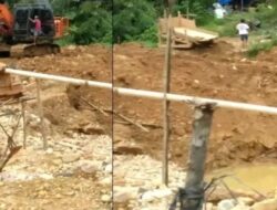 Aktivitas Tambang Emas Ilegal Hancurkan Kawasan Hutan Lindung Bukit Tabandang Desa Lubuk Ambacang