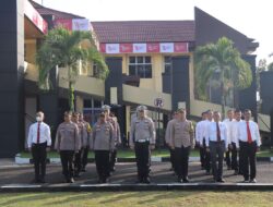 Kapolres Kuansing Pimpin Apel Akbar Polisi RW Polres Kuantan Singingi