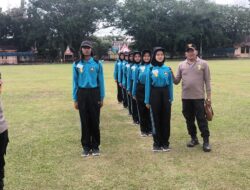 Kabag SDM Polres Kuansing Monitoring Pelaksanaan Pelatihan Paskibraka Tahun 2024 Kabupaten Kuansing
