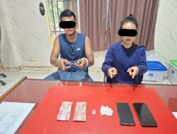 Penangkapan Pengedar Narkoba oleh Tim Mata Elang Sat Res Narkoba Polres Kuansing di Desa Petai