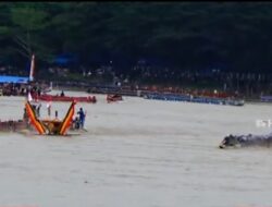Pacu Jalur Event Nasional Tahun 2024 Pertarungan Sengit Kuansing dan Inhu di hari ke Empat Hilir ke 24