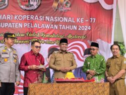 Bupati H Zukri Harapkan Koperasi Harus Semakin Kreatif Dan Inovatif di Hari Koperasi Ke-77