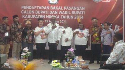 PBB Serius Menangkan Pasangan “Joel” Johannes Rettop dan Emanuel Kemong di pilkada Mimika 2024.