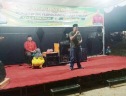 H. Samsari AS Syukuran Bersama Masyarakat Atas Perpanjangan Masa Jabatan Kepala Desa