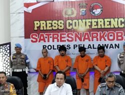 Polres Pelalawan Berhasil Tangkap Jaringan Narkoba Internasional