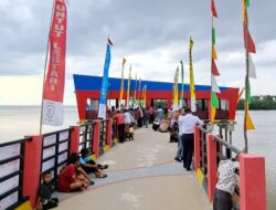 Resmikan Dermaga Labuhan Bilik, Bupati Zukri Harap Ekonomi Masyarakat Meningkat