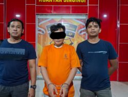 Tim Mata Elang Satresnarkoba Polres Kuansing Tangkap Pengedar Shabu di Benai