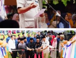 Bupati Kuansing Menghadiri Audiensi di kenegerian Simandolak sekaligus peresmian Balai Adat