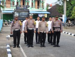 Polres Kuansing Gelar Apel Kesiapsiagaan Pengamanan Pengundian Nomor Urut Pasangan Calon Pilkada 2024