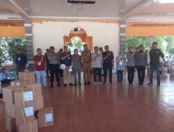 Polres Kuansing Laksanakan Pengamanan Proses Persiapan Pelipatan Surat Suara Pilkada Serentak 2024