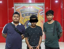 Tim Mata Elang Sat Res Narkoba Polres Kuansing Berhasil Ungkap Kasus Peredaran Narkotika Jenis Shabu di Desa Muara Bahan