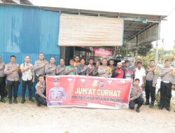 Kapolres Kuansing Pimpin Kegiatan Jum’at Curhat Dalam Rangka Cooling System Pilkada Damai 2024