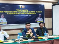 Arafik, ST Kembali Dipercaya Memimpin Karang Taruna Kuansing Periode 2024-2029