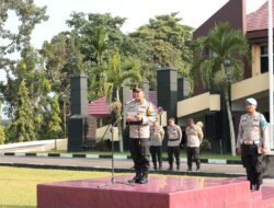 Kapolres Kuansing Pimpin Apel Akbar Polisi RW, Wujudkan Kamtibmas Jelang Pilkada 2024