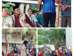 Tunjukan Surat Cuti, Anggota DPRD Pelalawan Ini Ajak Masyarakat Menangkan Zukri-Husni Tamrin di Kelurahan Pelalawan