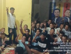Posko Kemenangan AYO Diselenggarakan Kegiatan Evaluasi Tim Adam-Sutoyo