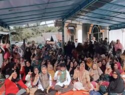 Zukri-Husni Tamrin Kampanye di Desa Sari Mulya, Warga Sebut H Zukri Mendengarkan Aspirasi Petani