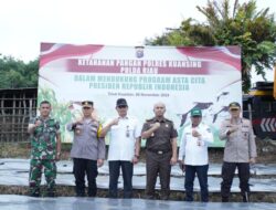 Pemkab Kuansing Resmi luncurkan program ketahanan pangan di Desa Seberang Taluk hilir