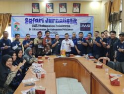 JMSI Kabupaten Pelalawan Gelar Safari Jurnalistik di Kecamatan Pangkalan Kerinci