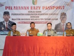 Pemkab Kuantan Singingi Menggelar Kegiatan “Easy Passport Bertujuan untuk Permudah Masyarakat Mengurus Paspor