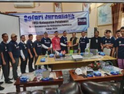 Bangun Komunikasi Dengan Media, Camat Yasri Budu Buka Safari Jurnalistik JMSI Pelalawan