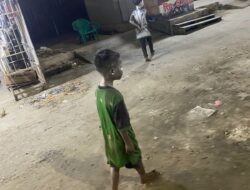 Manusia Silver Menjamur di Ibukota Pelalawan, KAMMI Pelalawan Kritik Eksploitasi Anak Dibawah Umur